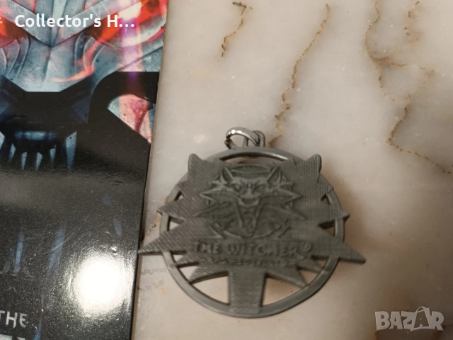 Медальон от играта The Witcher по фентъзи поредицата „Вещерът“ на Анджей Сапковски, снимка 4 - Колиета, медальони, синджири - 52894205