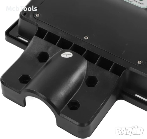 Улична соларна лампа със соларен панел и стойка, 400W, IP66, 12-16 часа автономия, 30 000mAh, 6500K, снимка 6 - Соларни лампи - 50789356