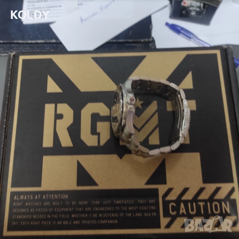Чисто нов часовник автоматик RGMT, снимка 6 - Мъжки - 52654267