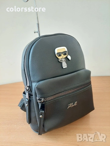 Черна раница Karl Lagerfeld/SG259, снимка 2 - Раници - 53870280