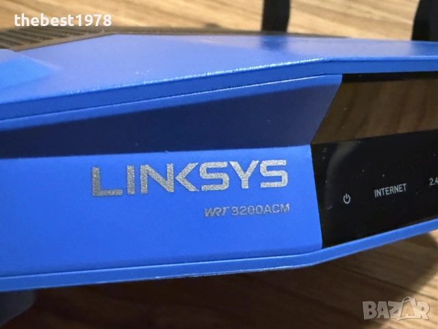 Рутер Linksys WRT 3200ACM Dual-band, снимка 3 - Рутери - 53385234