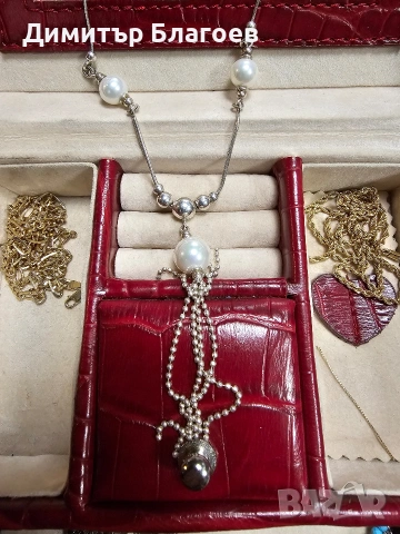 Сребърно колие 925 , снимка 2 - Колиета, медальони, синджири - 53251465