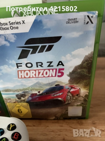 Xbox One S + 2 контролера + 6 игри +волан с педали, снимка 7 - Xbox конзоли - 55929132