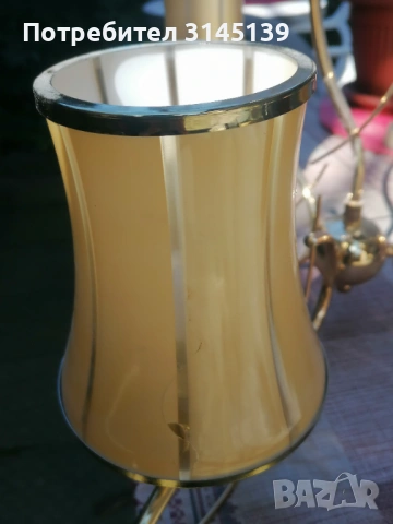 Полилей с 3 лампи, снимка 2 - Полилеи - 53768454