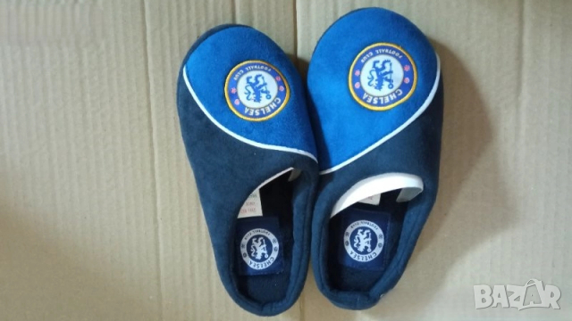 детски домашни чехли Chelsea football челси и Manchester united манчестер юнаитед размер 35-36 , снимка 2 - Детски пантофи - 53064465