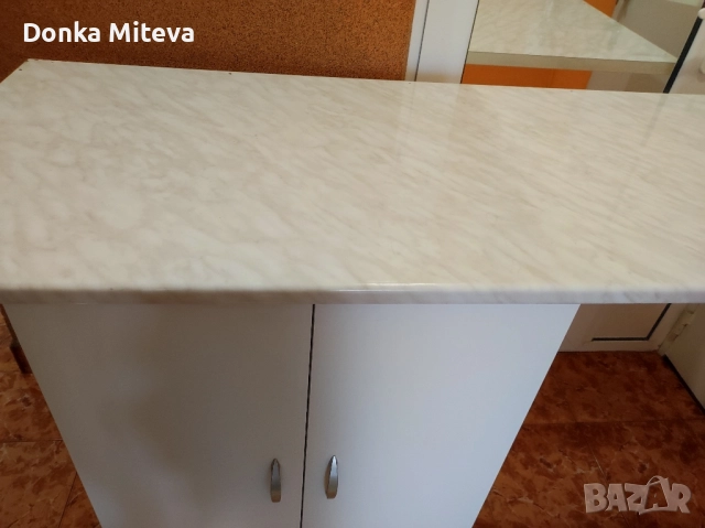 шкаф ширина 62.5 на височина 87 дълбочина 58 с два вида плот , снимка 3 - Шкафове - 52572885