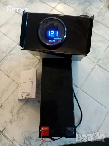 Волтметър, 52мм, Voltmeter, Volt meter, волт метър, Cnspeed, нов, дигитален 3 модела, снимка 4 - Аксесоари и консумативи - 25759384