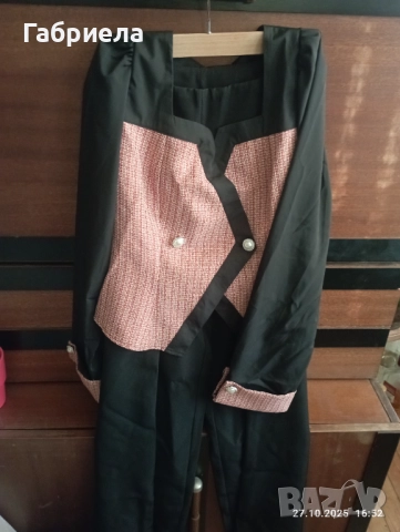 елегантен дамски костюм, снимка 3 - Комплекти - 50114386
