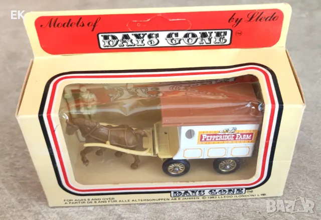 Колекционерска товарна карета Days Gone на Lledo, Лондон, снимка 2 - Коли, камиони, мотори, писти - 49976727