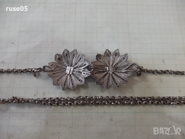 Колан сребърен филигранен, снимка 6 - Други - 52188156