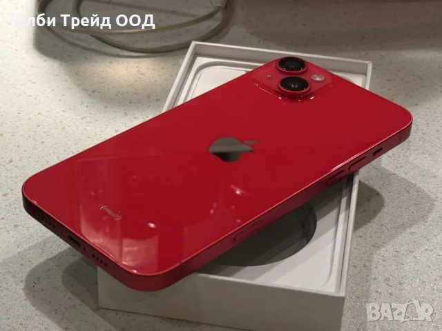 iPhone 14 Plus 128GB Red – Като НОВ, 100% Батерия.