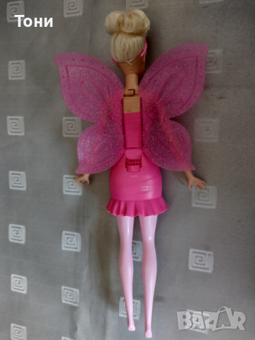 Кукла barbie с крила, снимка 6 - Кукли - 36200821
