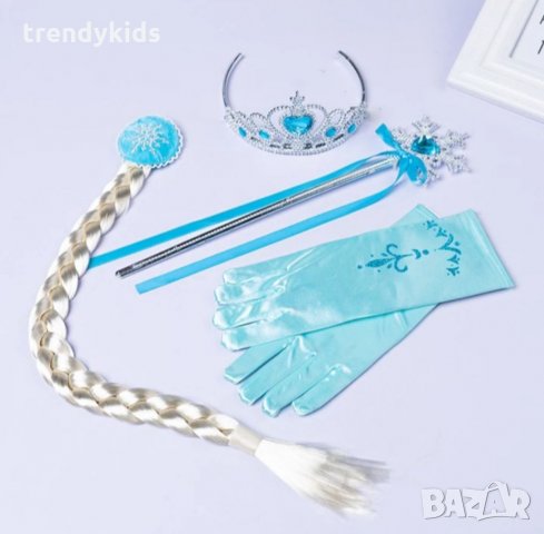 НОВО!!! БЛЯСКАВА РОКЛЯ НА ЕЛЗА ЛУКС4, снимка 9 - Детски рокли и поли - 34816631