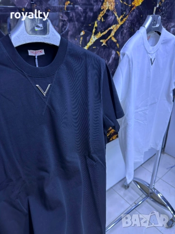 Valentino Мъжка Нова Тениска Реални Снимки Два Цвята , снимка 4 - Тениски - 53295087