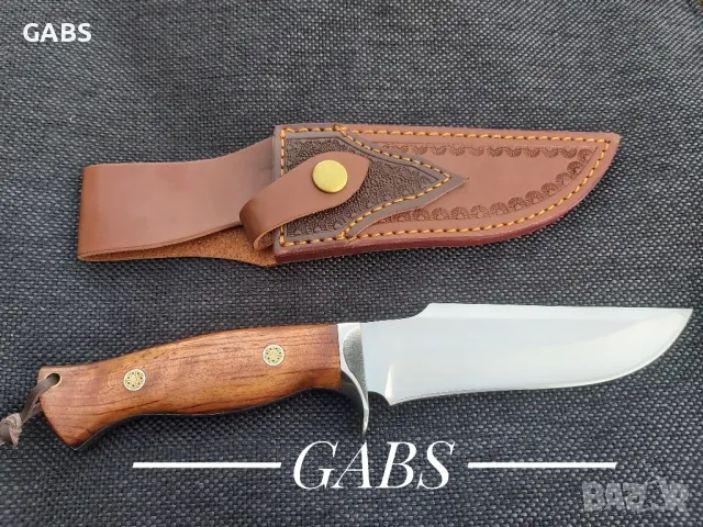 Висококачествен ръчно изработен нож с кожена кания,LN411, снимка 3 - Ножове - 49396550