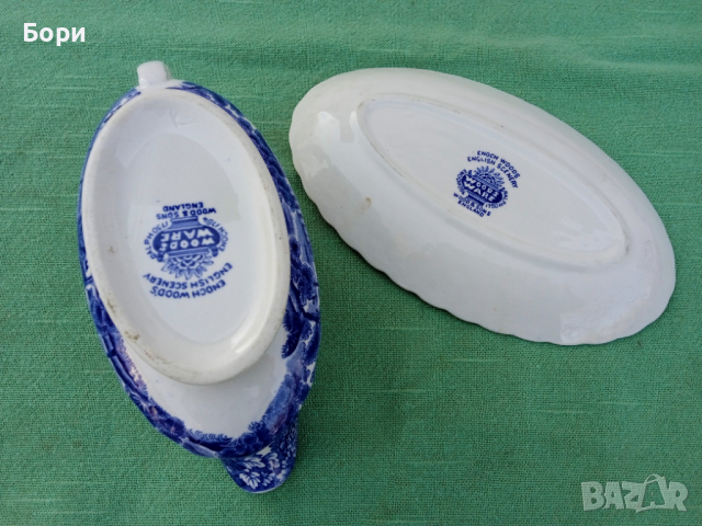 Порцелан английски, снимка 6 - Чинии - 36242351