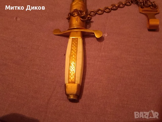 Общовойскови армейски кортик от соца отличен 34см и острие 25см ни, снимка 7 - Ножове - 56222069