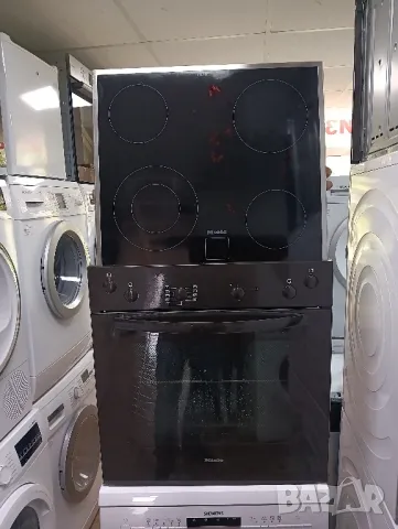 Кафява печка за вграждане Миеле Miele с две години гаранция!