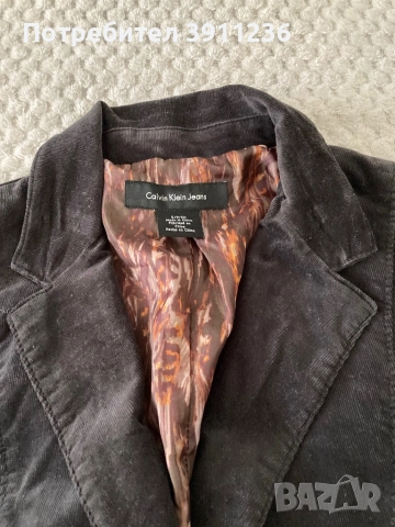 Джинсово сако”Calvin Klein”, снимка 2 - Сака - 51819257