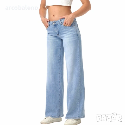 Ликвидация! Дамски дънки с удобна кройка , снимка 4 - Дънки - 53025833