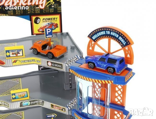 Детска игра Паркинг кула, игра с паркинг и колички, детски паркинг за колички, снимка 7 - Коли, камиони, мотори, писти - 34394684