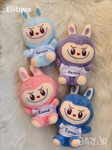 персонализирана плюшена играчка лабубу , снимка 15 - Плюшени играчки - 52684480
