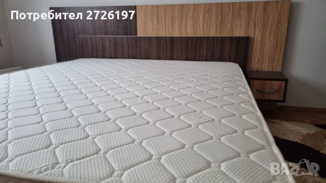 Нов матрак с 5г. Гаранция в комплект с масивна спалня 164/200