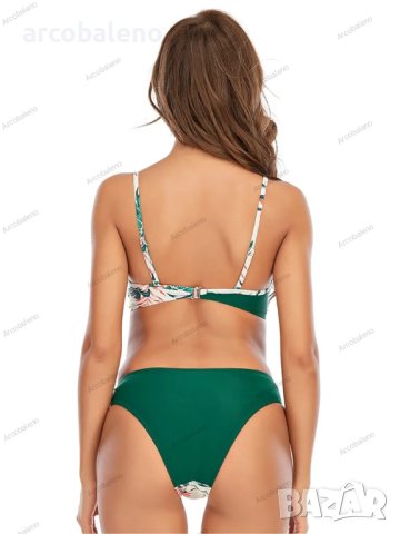 Дамски бански костюм с флорален принт, 9цвята, снимка 18 - Бански костюми - 41415609