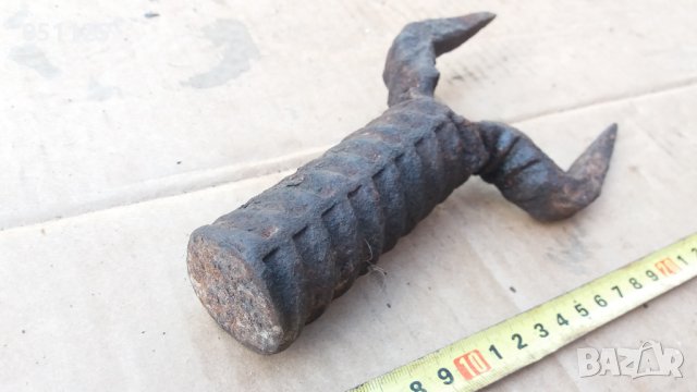 подвижна кована наковалня, снимка 10 - Антикварни и старинни предмети - 38818856