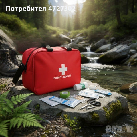 Комплект за първа помощ 173 елемента – Незаменим помощник за пътувания, къмпинг и автомобил