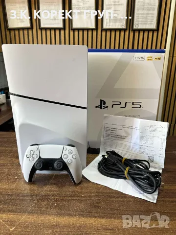 PlayStation 5 Slim – Отлично състояние + гаранция