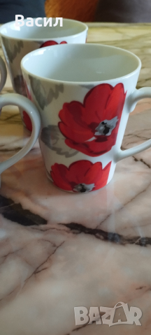 Сервиз от 4бр чинии, чаши, купички чинии за салата, снимка 6 - Други - 44824032