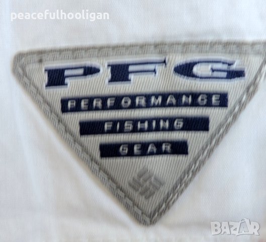 Columbia Perforance Fishing Gear - мъжка риза за риболов и туризъм с къс ръкав размер 2XL, снимка 8 - Ризи - 44339084