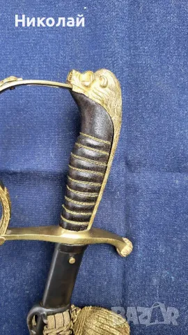 Шведски,  Швеция офицерска сабя модел 1899г., снимка 3 - Антикварни и старинни предмети - 50305068