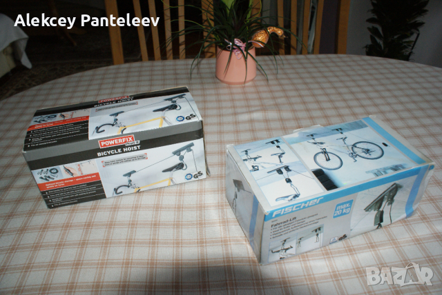 Стойка за велосипед - висяща, снимка 2 - Аксесоари за велосипеди - 44524613