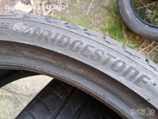255 35 21 BRIDGESTONE 2бр летни дот 2024г , снимка 4 - Гуми и джанти - 53717472