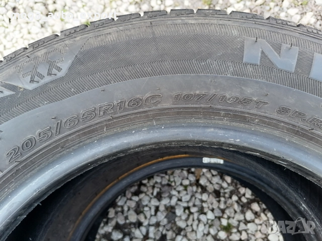 2 бр. гуми за бус Nexen 205/65R16C, снимка 5 - Гуми и джанти - 52943557