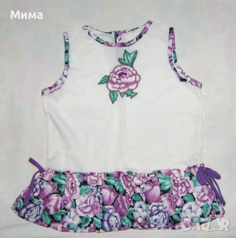 Блузки, потничета, роклички за 1 г., снимка 14 - Бебешки блузки - 22226107