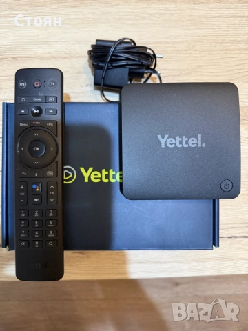 Yettel 4K Smart TV Box ZTE B866V2H01 – като нов, пълен комплект