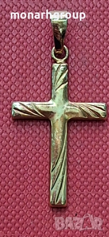 Златна висулка, снимка 2 - Колиета, медальони, синджири - 51884738