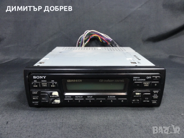 РЕТРО АВТОКАСЕТОФОН SONY XTC-C200RDS КАСЕТОФОН С УПРАВЛЕНИЕ НА CD CHANGER