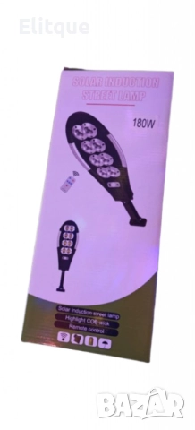Интелигентна соларна улична лампа – 180W енергийна ефективност и яркост, снимка 11 - Други - 52744891