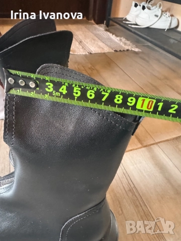 Зимни черни боти, снимка 5 - Дамски боти - 52282983