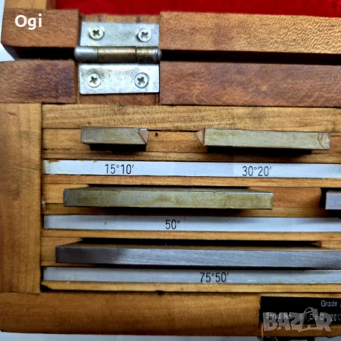 Ъглови мерки прецизни  еталони , снимка 3 - Шублери - 53804637