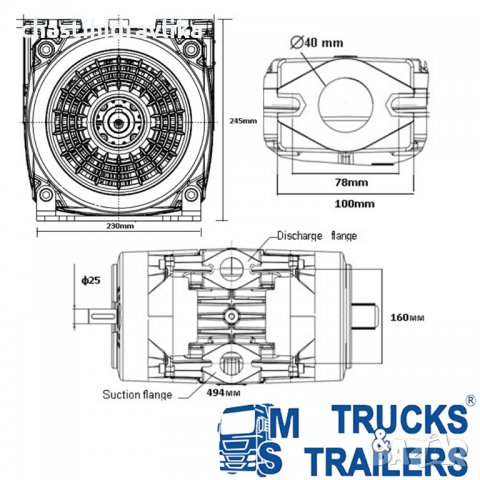 Безмаслен лопатков компресор SV200 GHH RAND, снимка 2 - Части - 34628111