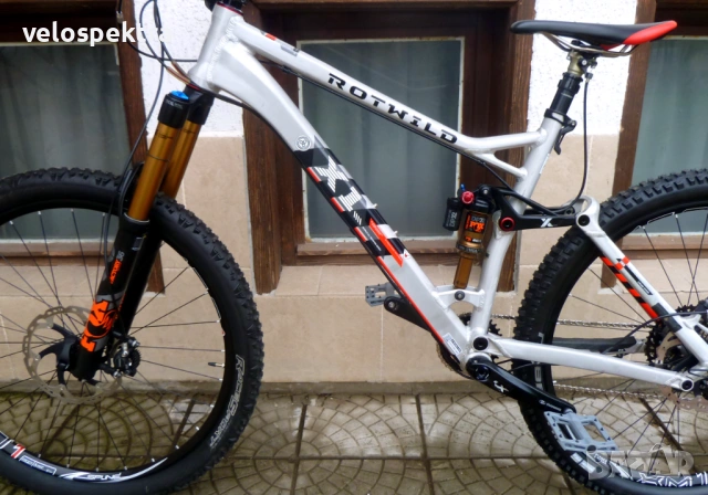 Ендуро РОТУИЛД  27.5"! "мека" рамка ! Фул ФОКС ! 11 скорости ХТ !, снимка 5 - Велосипеди - 53285987