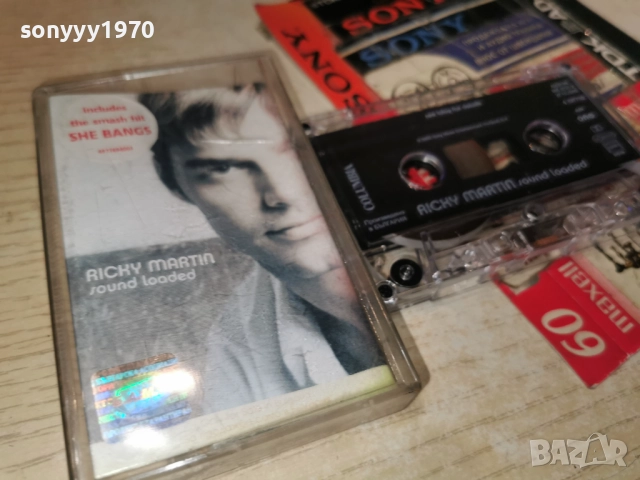 RICKY MARTIN-ORIGINAL TAPE 0912251927, снимка 13 - Аудио касети - 52712303