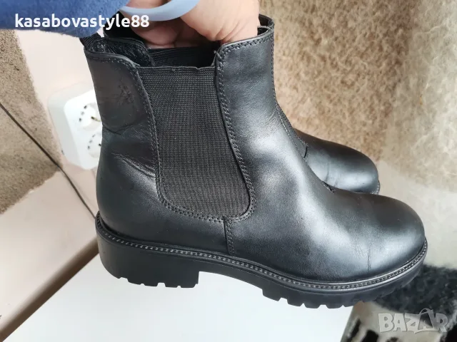 Боти Vagabond 37 н. Естествена кожа , снимка 3 - Дамски боти - 56251613