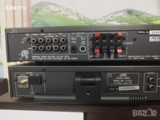 JVC A-K22/T-X22L, снимка 7 - Ресийвъри, усилватели, смесителни пултове - 42552597