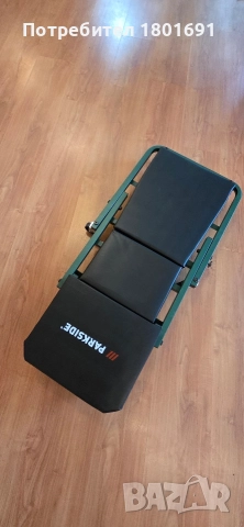 Parkside® 2 в 1 лежанка и работна табуретка , снимка 3 - Други инструменти - 52910683